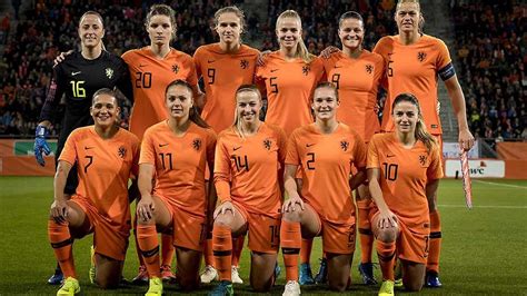nederlands dames voetbalelftal wedstrijden
